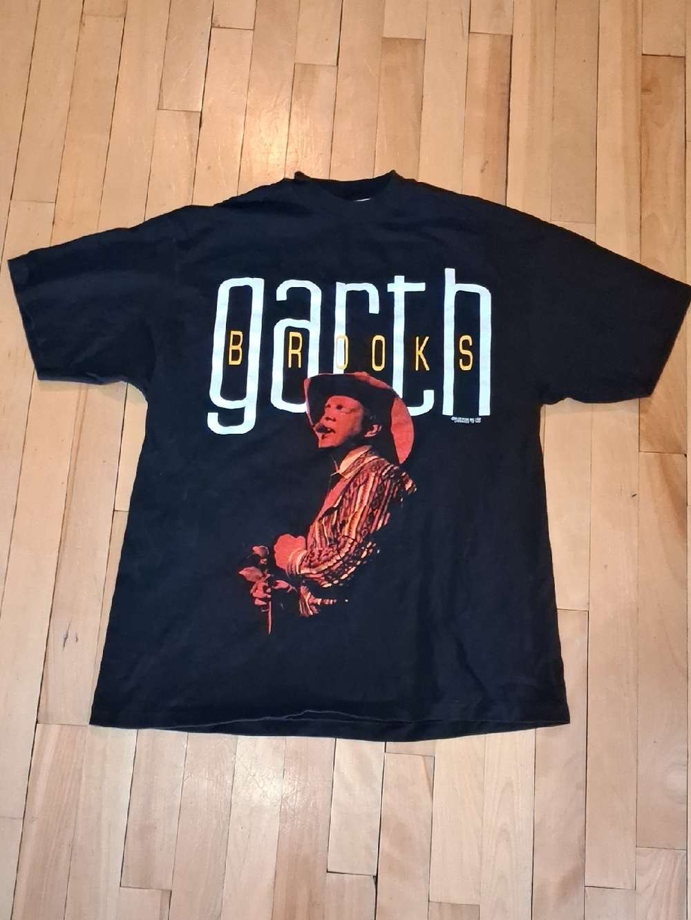 Vintage 1992 Garth Brooks "Still Smell The Roses" Tee, Large